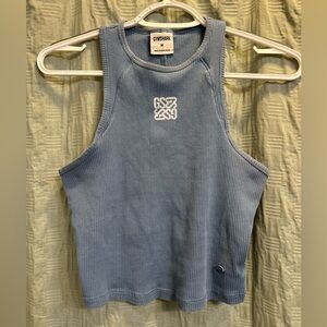 Gymshark Crop Ribbed Tank size M